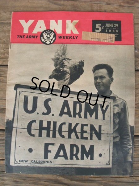 画像1: 40s YANK The Army Weekly Magazine / Vo4,No2 (NK-338)  (1)