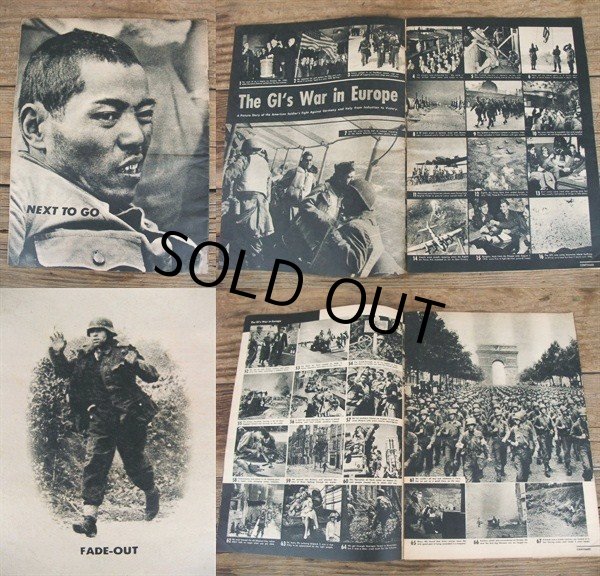 画像2: 40s YANK The Army Weekly Magazine / VE ISSUE (NK-345)  (2)