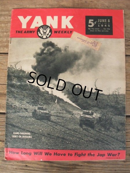 画像1: 40s YANK The Army Weekly Magazine / No51 (NK-337)  (1)