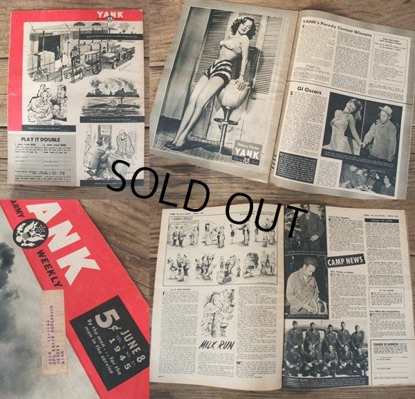 画像2: 40s YANK The Army Weekly Magazine / No51 (NK-337)  (2)