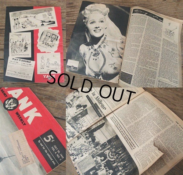 画像2: 40s YANK The Army Weekly Magazine / Vo4,No5 (NK-340)  (2)