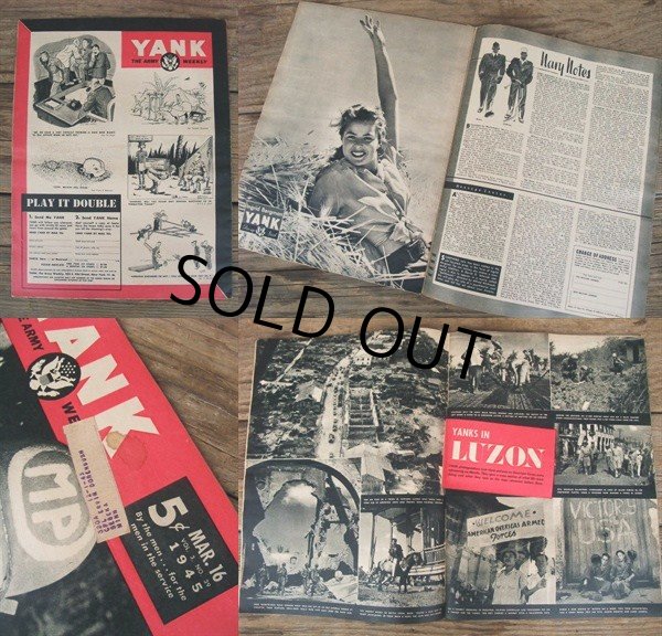 画像2: 40s YANK The Army Weekly Magazine / No39 (NK-331)  (2)