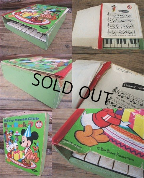 画像3: Vintage Mickey Piano Book (NK-346)  (3)