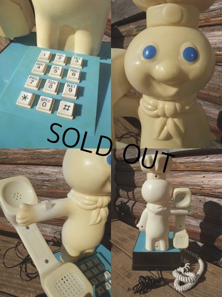画像2: 80s Vintage Telephone / Doughboy (NK-355) (2)