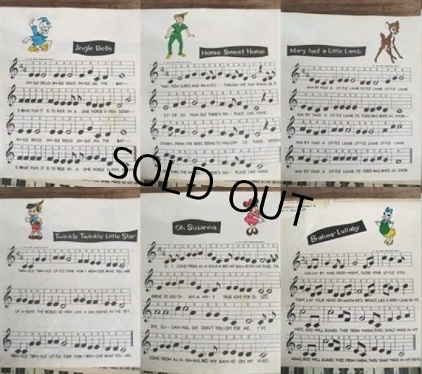 画像2: Vintage Mickey Piano Book (NK-346)  (2)