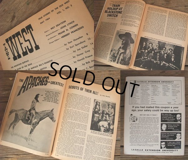 画像2: Vintage THE WEST Magazine / 1964 May (NK-370)  (2)