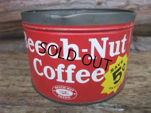 画像1: Vintage Beech Nut Coffee Tin Can (NK-384) (1)