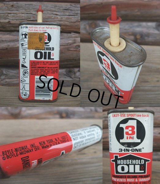 画像2: Vintage 3 IN ONE Handy Oil Can #A (NK-400) (2)