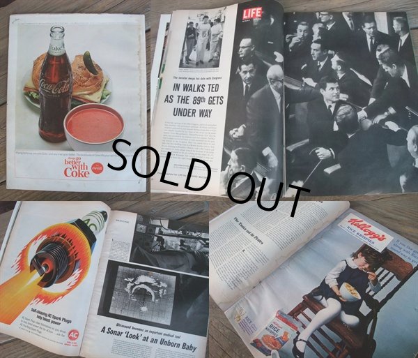 画像2: 60s Vintage LIFE Magazine / Jan 15,1965 (NK-452)  (2)