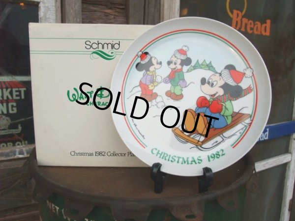 画像1: Disney / 1982 Christmas Plate (NK-476)  (1)