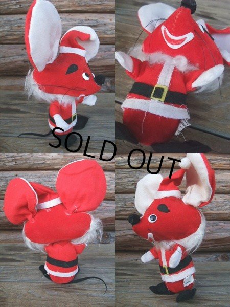 画像2: Vintage Santa Mouse (NK487) (2)