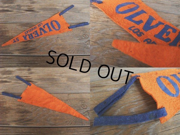 画像2: Vintage Souvenir Pennant / OLVERA ST.  (NK-504)  (2)