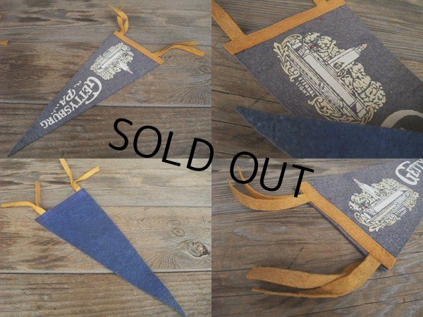 画像2: Vintage Souvenir Pennant / GETTYSBURG PA. (NK-506)  (2)