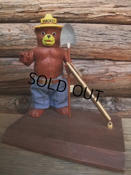 画像1: 70s Vintage Smokey Bear Memo Holder (NK-522)  (1)