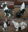 画像3: 60s Vintage Boston Terrier Ceramic Statue (NK-542) (3)