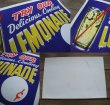 画像2: SALE!! Vintage LEMONADE AD Poster Sign (NK562)  (2)