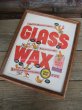 画像1: Vintage GLASS WAX Advertising Poster (NK-563)  (1)