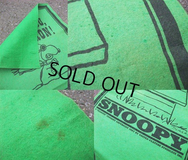 画像3: Vintage Pennant RED BARON - G  (NK-570)  (3)