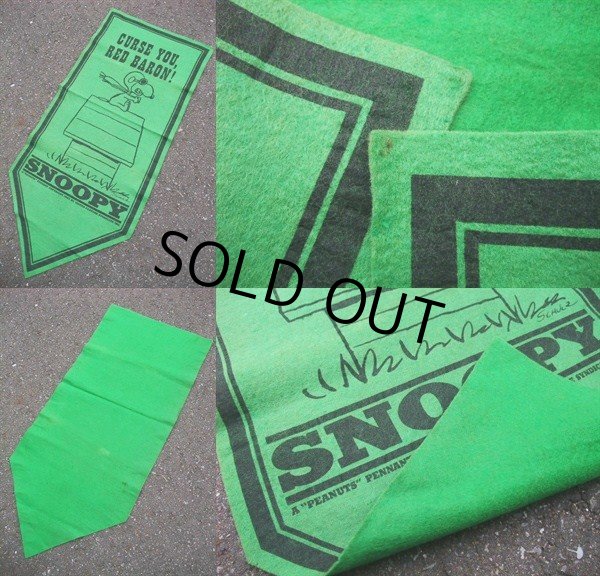 画像2: Vintage Pennant RED BARON - G  (NK-570)  (2)