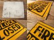 画像2: Vintage Road Sign FIRE DOOR (NK595)  (2)