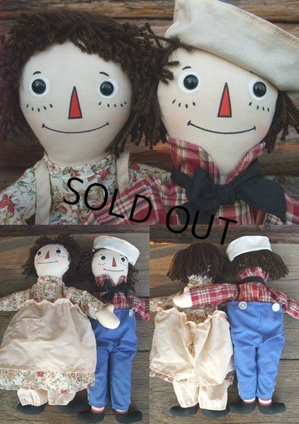 画像2: Raggedy Anne&Andy / JFLE Rug Set (NK-626) (2)