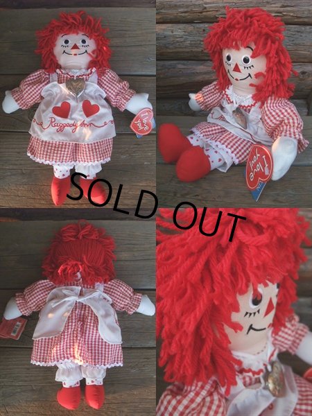 画像3: Raggedy Anne&Andy / Rug Doll - I love you (NK-625) (3)