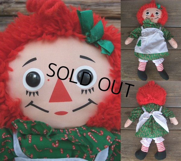 画像2: Raggedy Anne&Andy / Rug Doll - Xmas (NK628) (2)