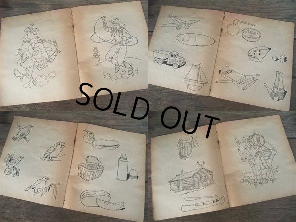 画像3: 50s Color Book / Toys to Color (NK-635)  (3)