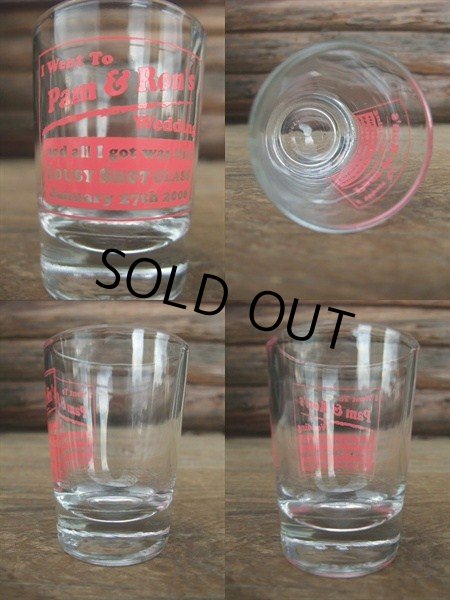 画像2: Shot Glass Pam & Ron's Wedding (NK716) (2)