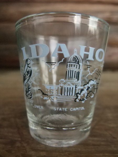 画像1: Vintage Shot Glass IDAHO #B (NK727) (1)