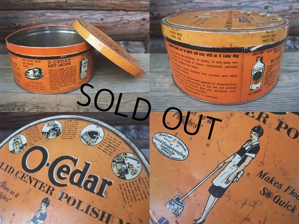 画像3: Vintage O Cedar MOP Tin Can (NK750) (3)