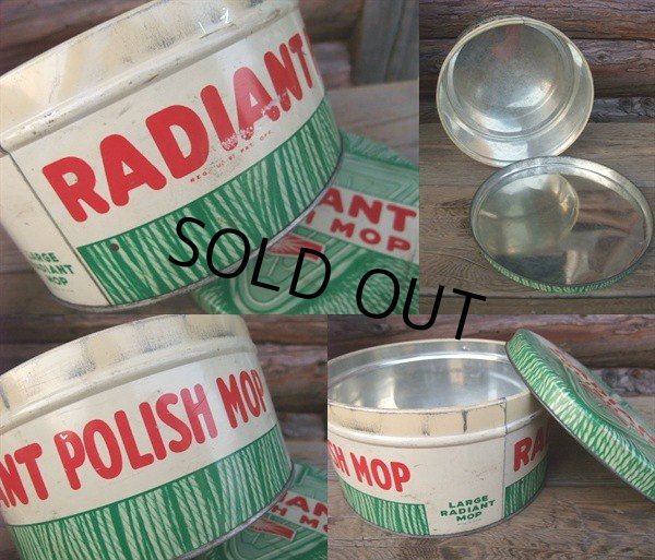 画像3: Vintage RADIANT MOP Tin Can (NK751) (3)