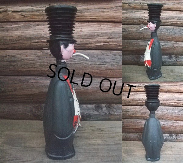 画像2: Vintage Plastic Bottle Gentleman (NK744) (2)