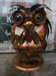 画像1: Vintage OWL Iron Statue (NK754) (1)