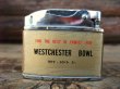 画像2: Vintage Oil Lighter Hadson WESTHESTER BOWL (NK774) (2)