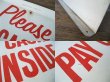 画像3: Vintage Metal Sign  / PAY CASHIER...　(NK787)  (3)