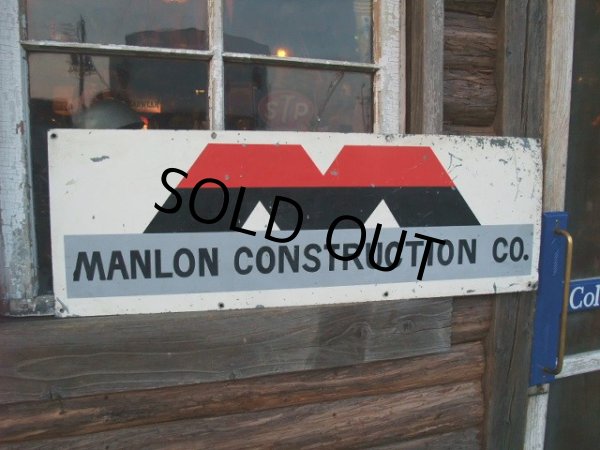 画像1: Vintage MANLON Sign (NK832)  (1)