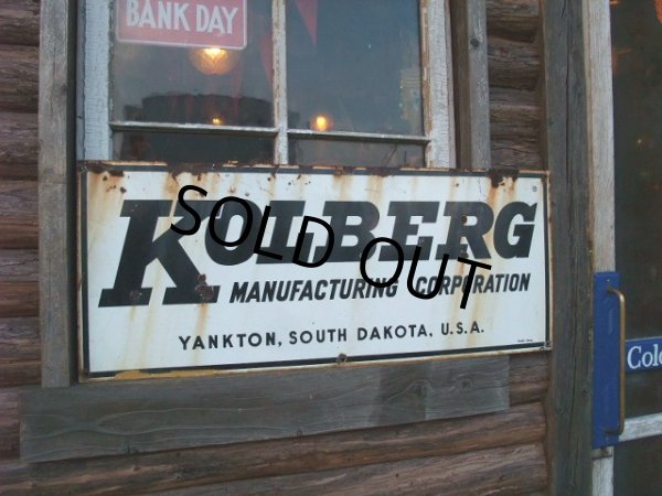 画像1: Vintage KOLBERG Sign (NK833)  (1)