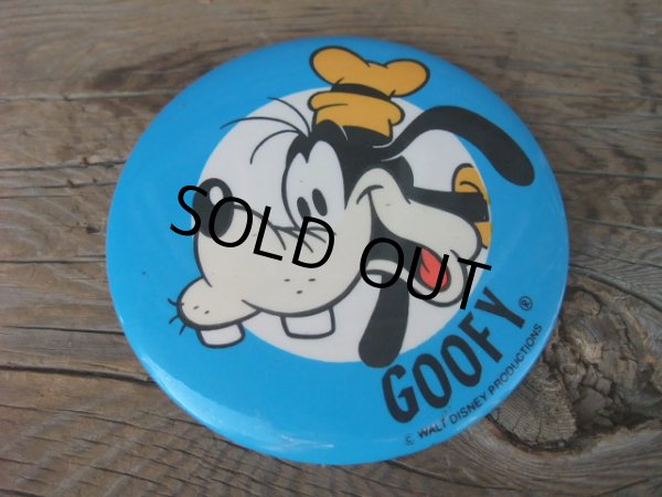 画像1: Vintage Disney Badge / Goofy #A (NK838)  (1)