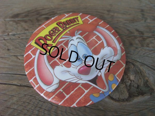 画像1: Vintage Disney Badge / Roger Rabbit #A (NK841)    (1)