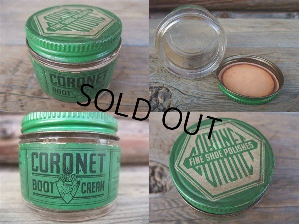 画像3: Vintage Boot Creme CORONET (NK864) (3)