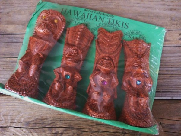 画像1: TIKI Statue Set - Coco Joe (NK814)  (1)