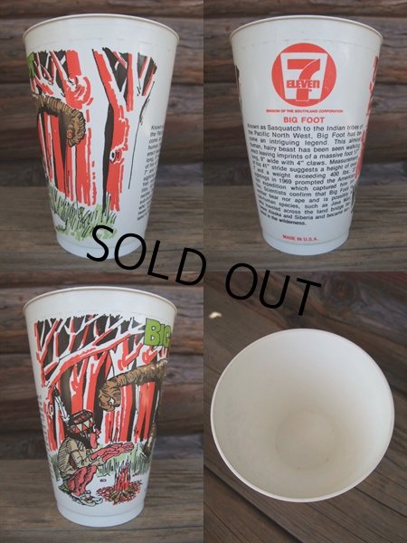 画像2: 70s Vintage Seven-Eleven Monster Cup BIG FOOT (NK884) (2)