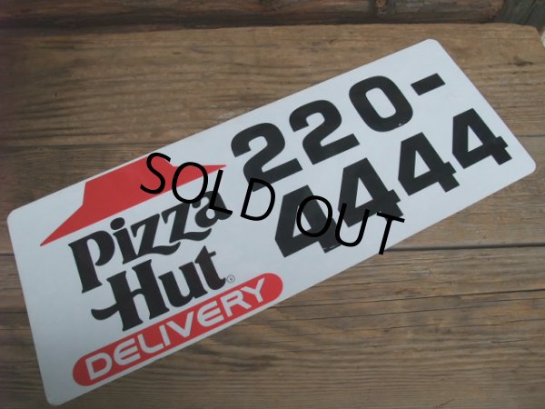 画像1: Pizza Hut Delivery Magnet Sign (NK919) (1)