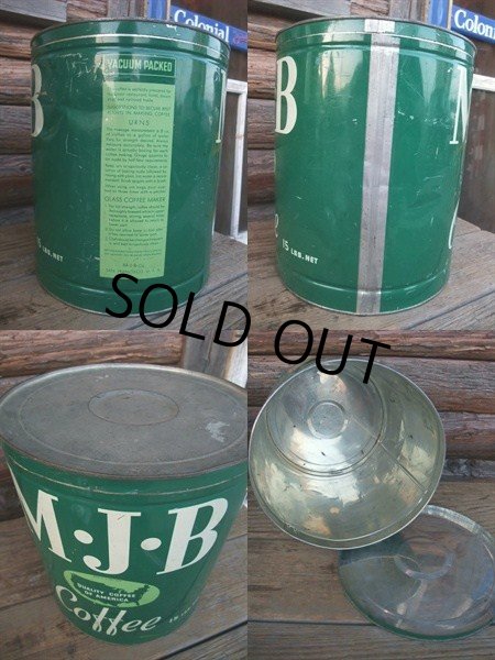画像2: Vintage Tin Can / MJB coffee (NK972) (2)