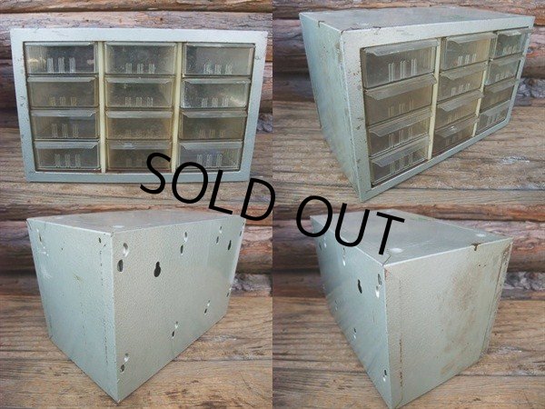 画像2: Vintage A-M Parts Cabinet #7 (NK983)  (2)