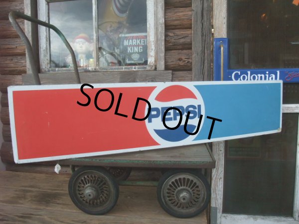 画像1: Vintage Pepsi Sign 117cm (NK995) (1)