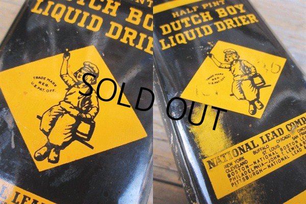 画像3: Vintage Dutch Boy Paint / Liqud Drier Can (PJ050)  (3)