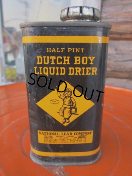 画像1: Vintage Dutch Boy Paint / Liqud Drier Can (PJ050)  (1)