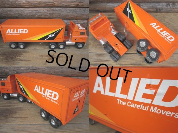 画像2: Vintage ERTLE Allied Van Lines Truck Trailer (PJ054) (2)